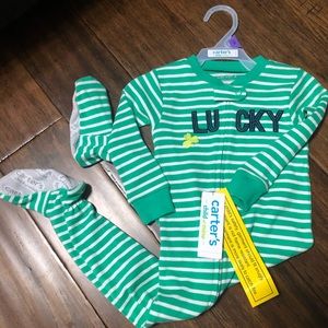 St. Patrick’s Baby PJs